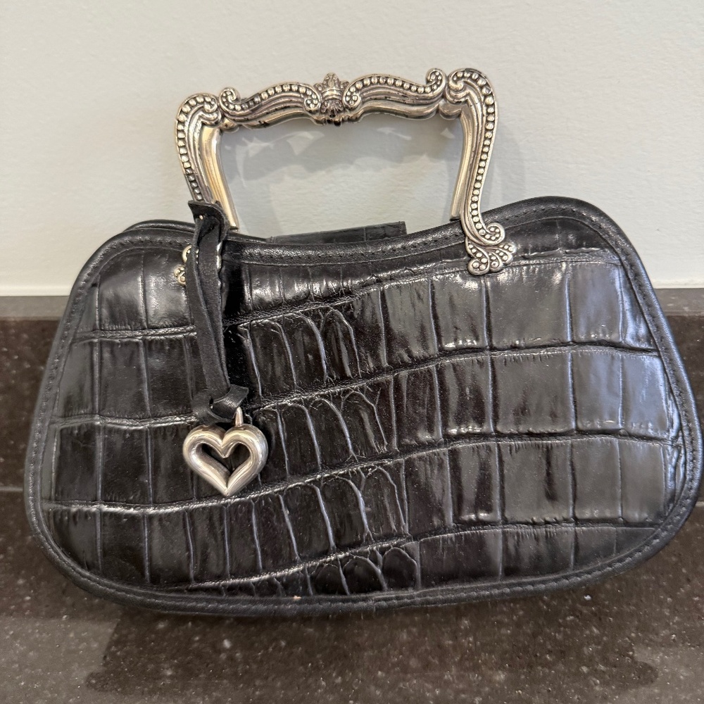 Brighton Purse with silver habdle